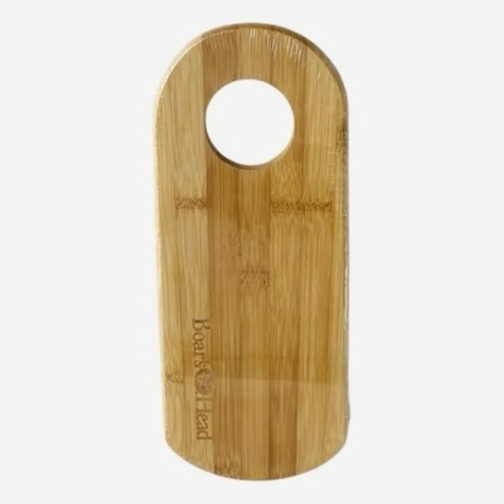 Boar's Head Bamboo Cutting Board Bread Cheese Serving Tray Charcuterie  12